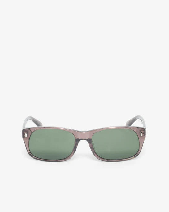 Stüssy - Men's Michael Sunglasses - (Transparent Taupe/Green Lens)