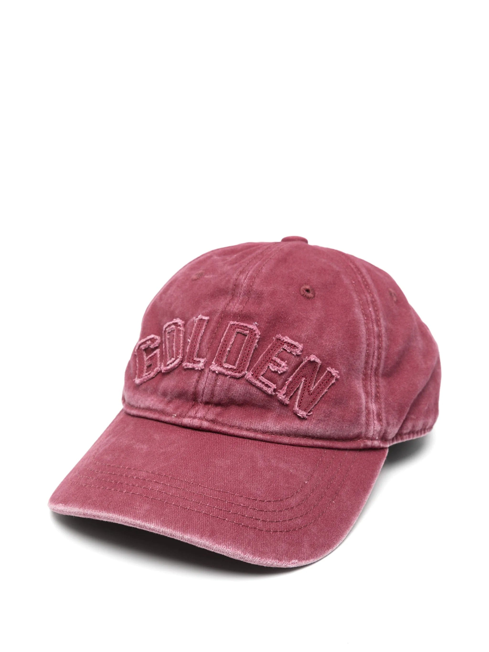Golden Goose logo - patch star - stud baseball cap