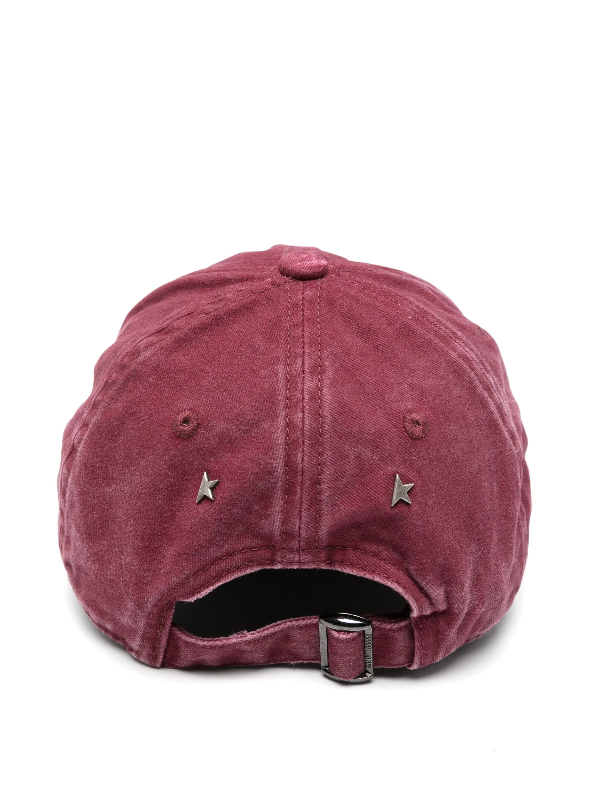 Golden Goose logo - patch star - stud baseball cap