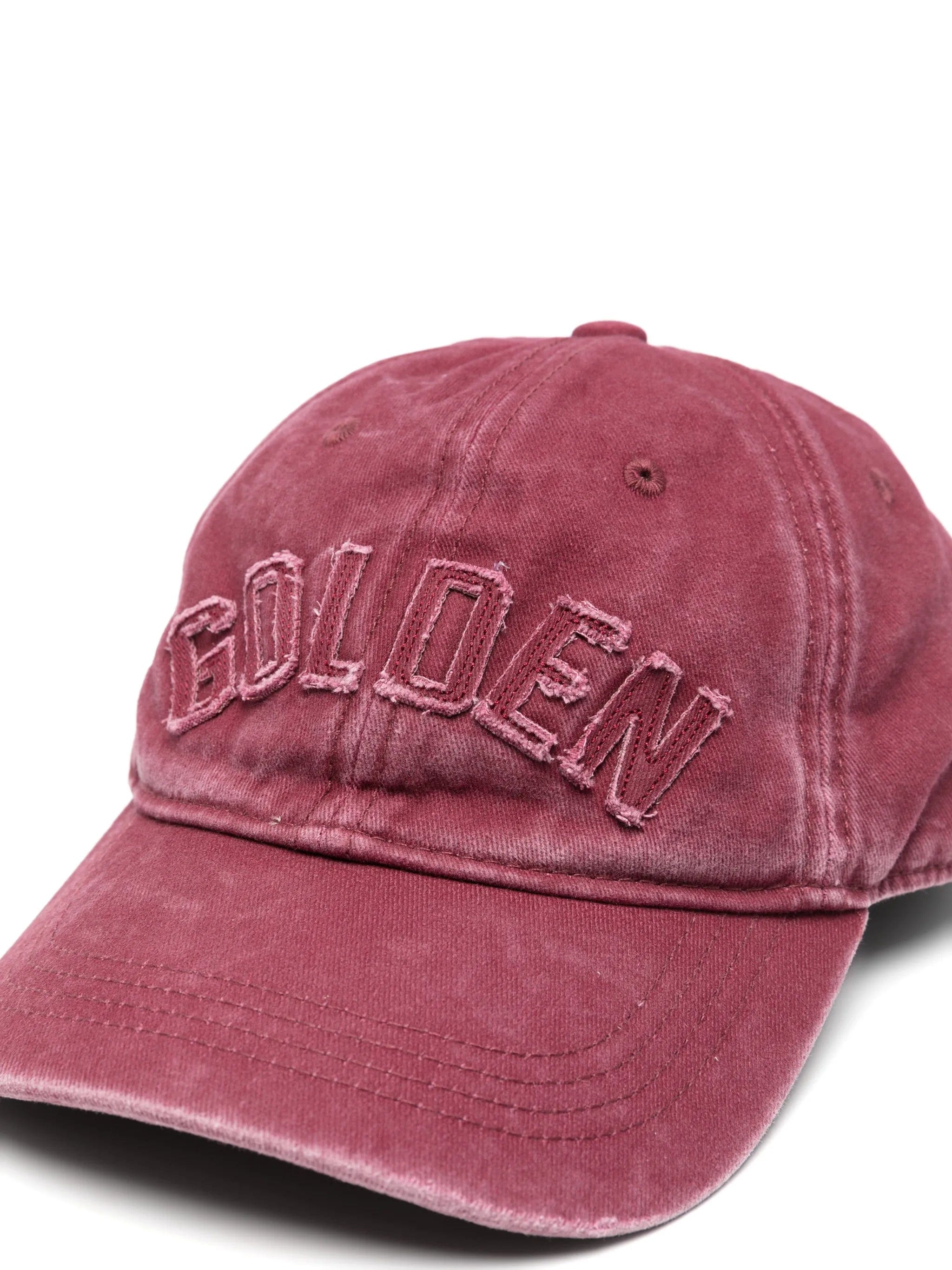 Golden Goose logo - patch star - stud baseball cap