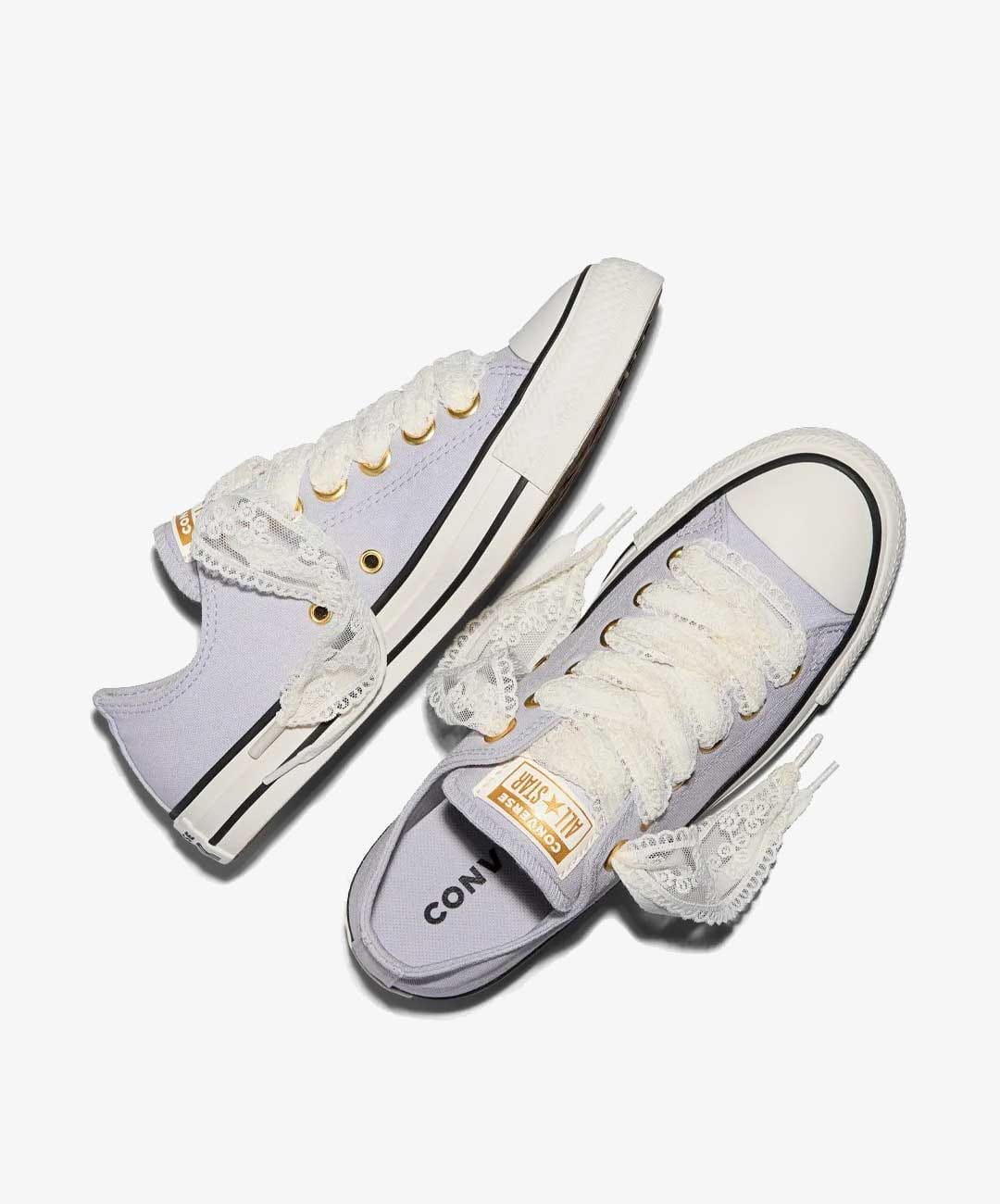 CONVERSE | CHUCK TAYLOR ALL STAR { ALMOST LAVENDER/GOLD/BLACK