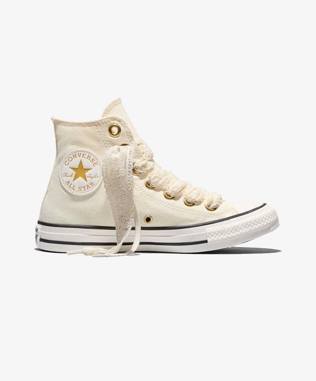 CONVERSE | CHUCK TAYLOR ALL STAR { EGRET/GOLD/BLACK