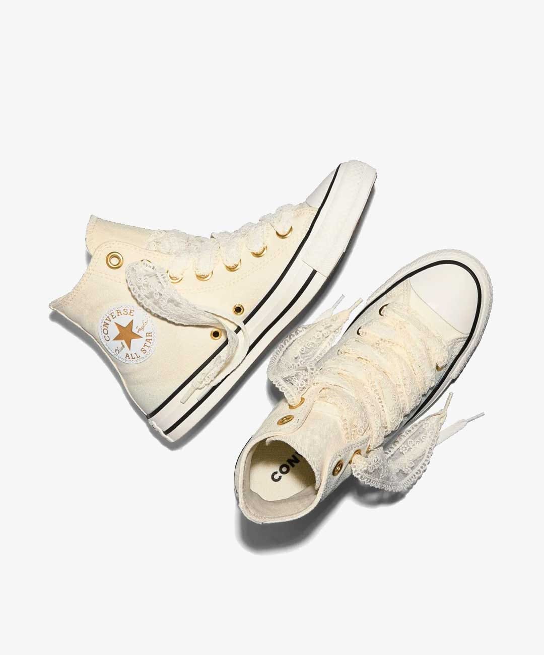 CONVERSE | CHUCK TAYLOR ALL STAR { EGRET/GOLD/BLACK