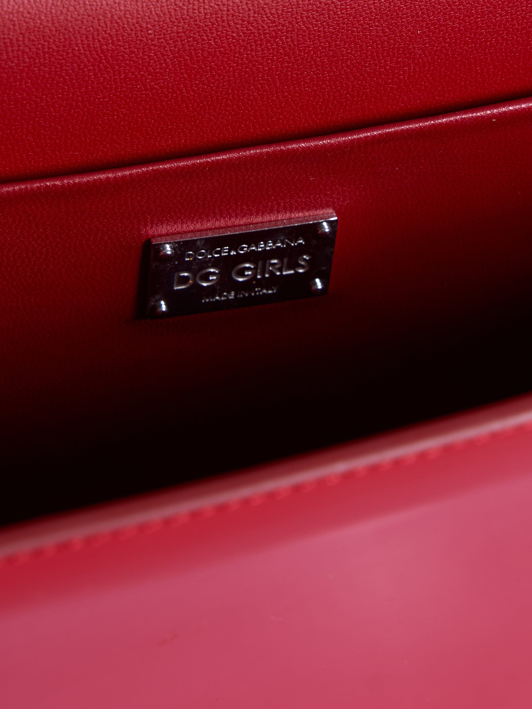 Dolce & Gabbana Patent Leather Shoulder Bag