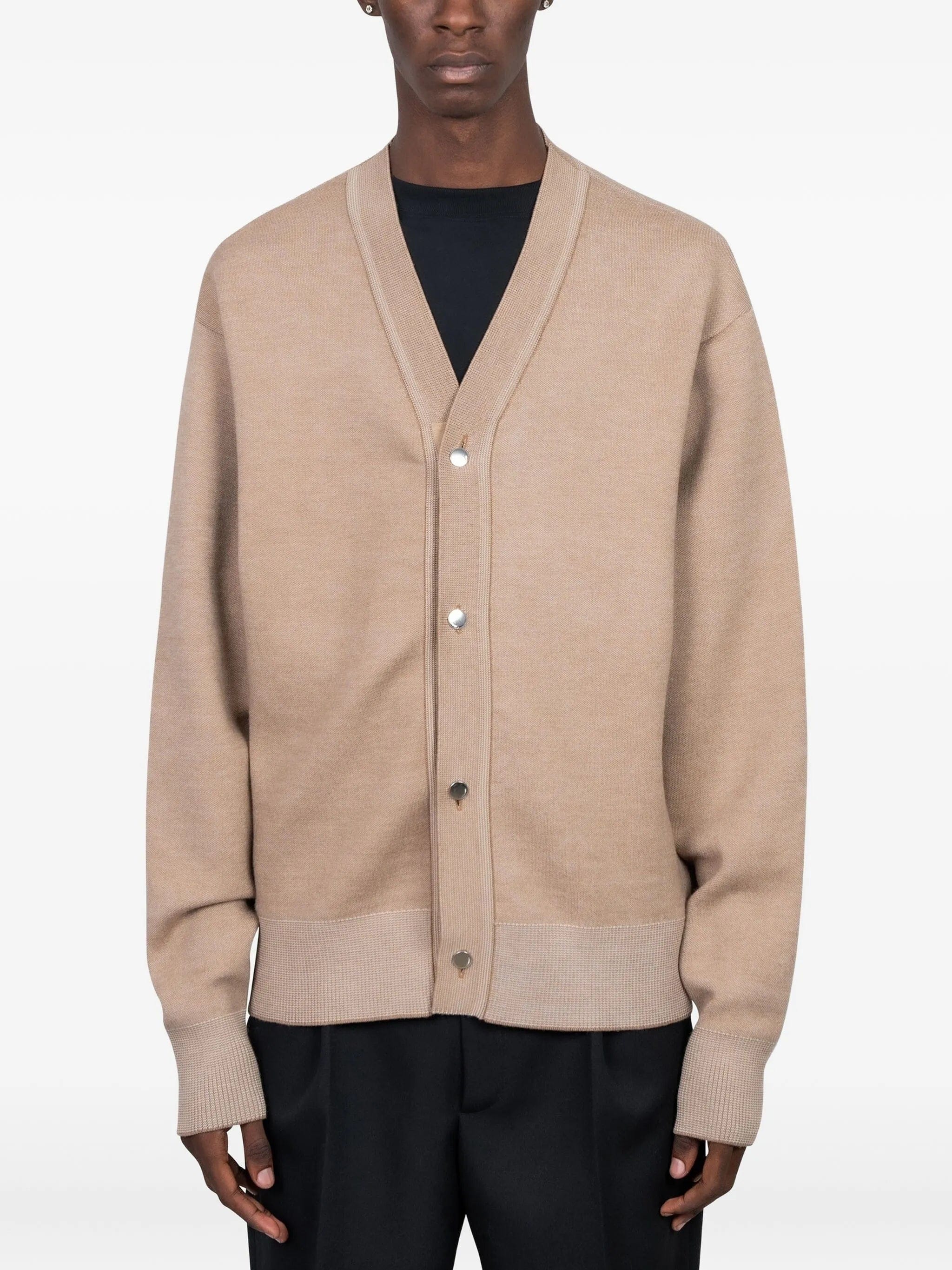 Jacquemus buttoned V - neck cardigan