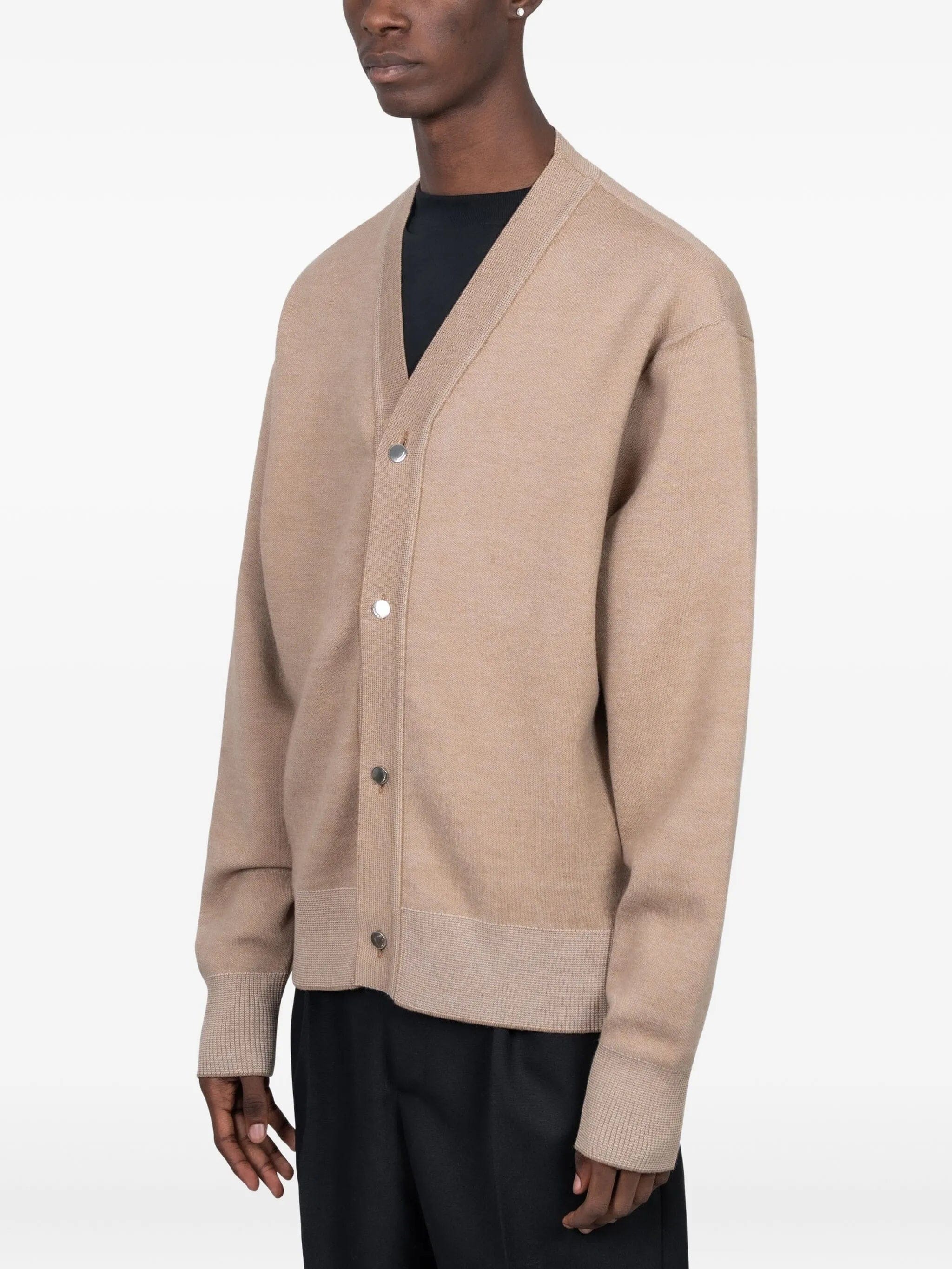 Jacquemus buttoned V - neck cardigan