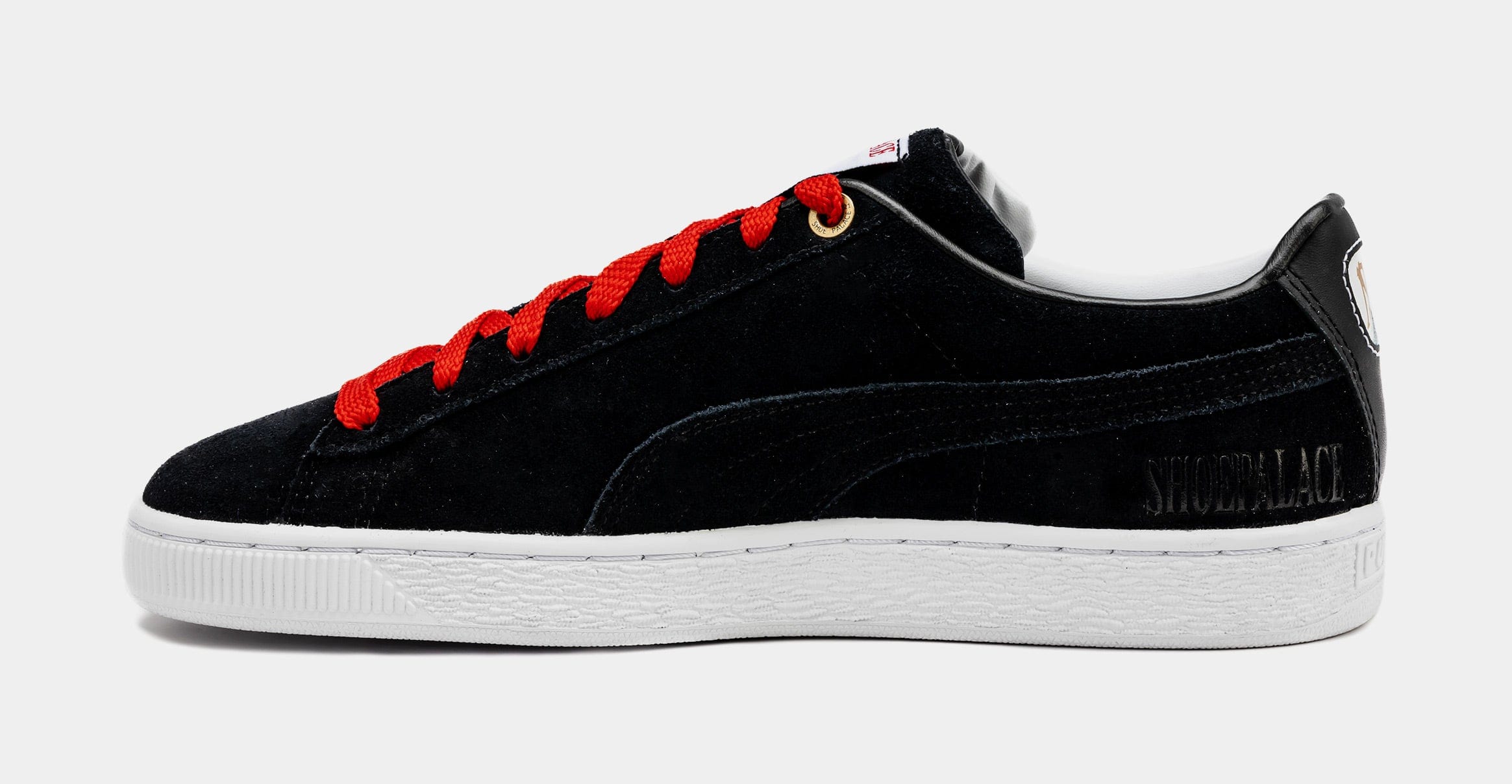 PUMA SP x Scarface Puma Suede 50/50 Mens Lifestyle Shoes (Black/White)