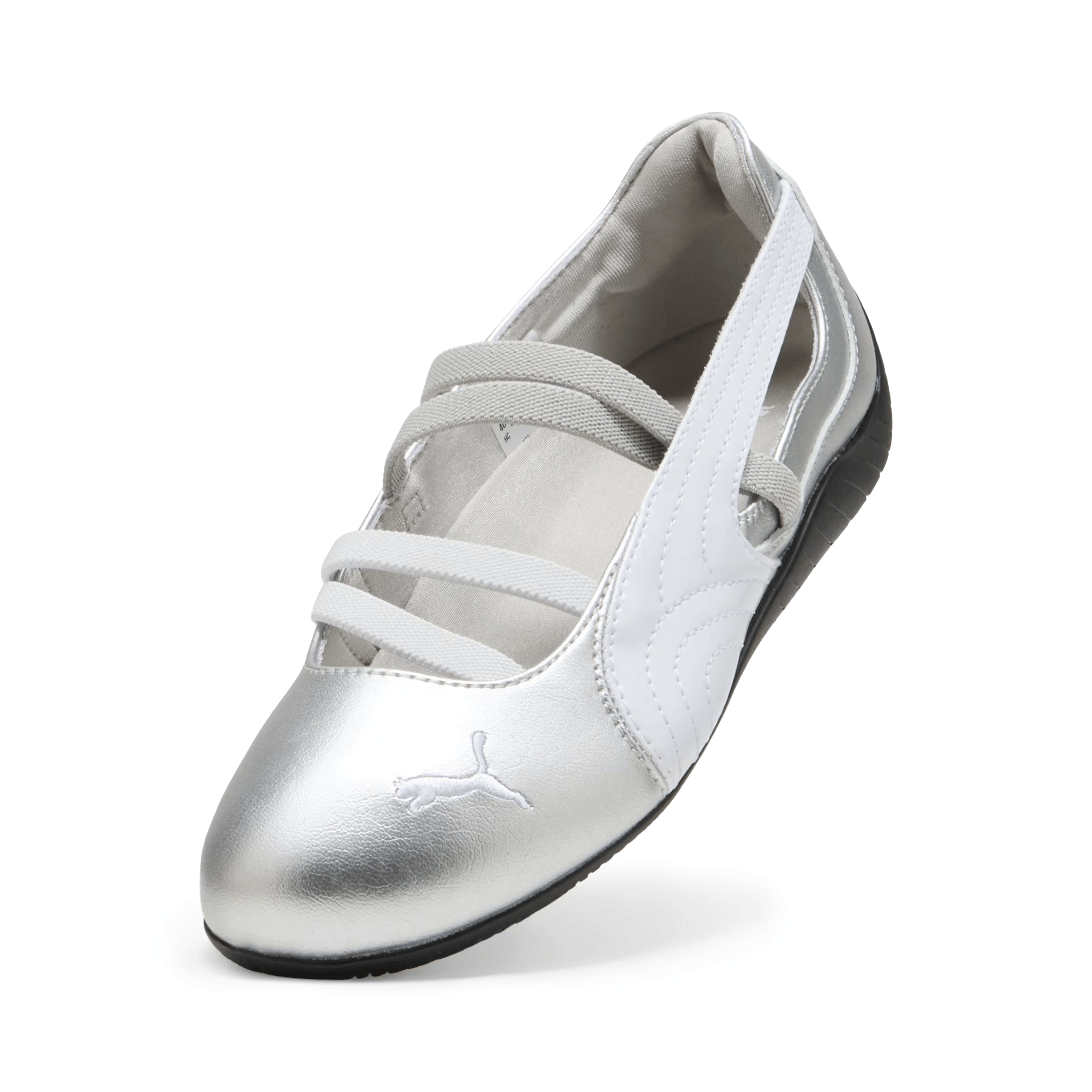 Puma Women's Speedcat Ballet Metallic PUMA Silver/PUMA White