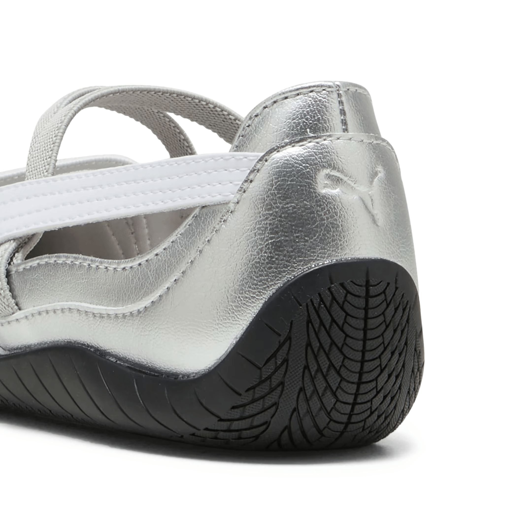Puma Women's Speedcat Ballet Metallic PUMA Silver/PUMA White