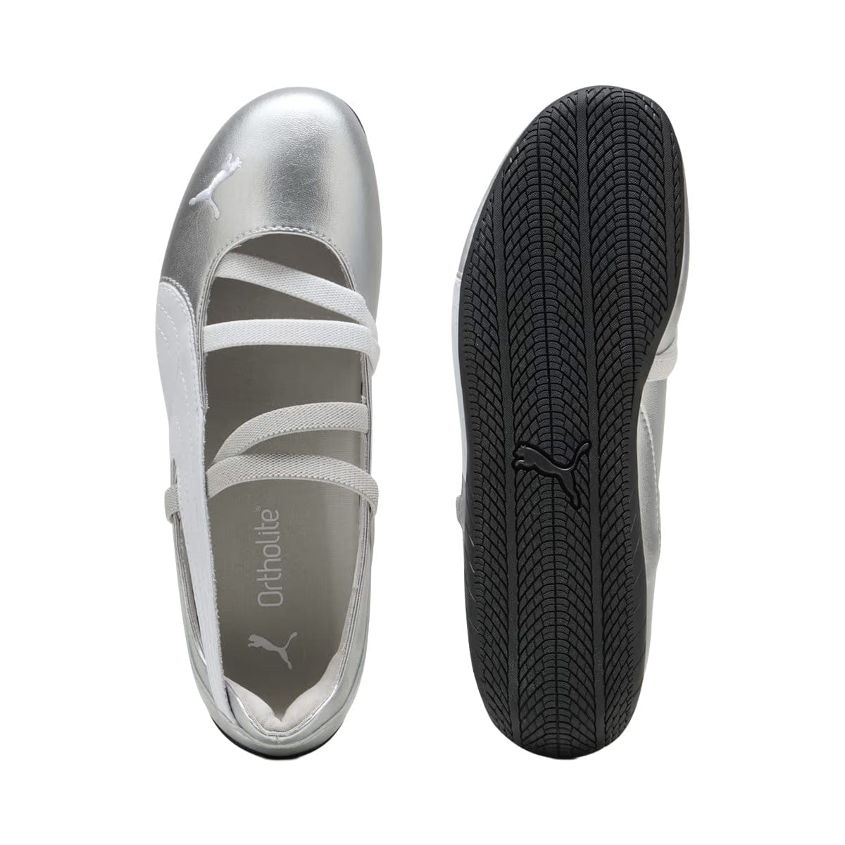 PUMA Wmns Speedcat Ballet Metallic Silver