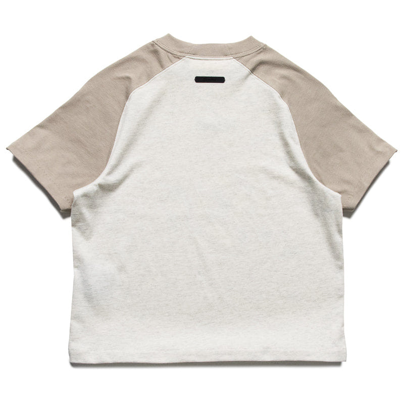 Fear of God Essentials Kids Fear Of God Essentials Signature Baseball T-Shirt - Oatmeal/Seal