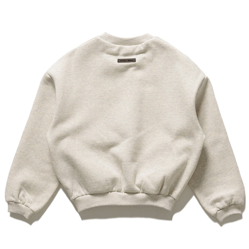 Fear of God Essentials Kids Fear Of God Essentials Embossed Classic Crewneck Sweatshirt - Oatmeal Heather