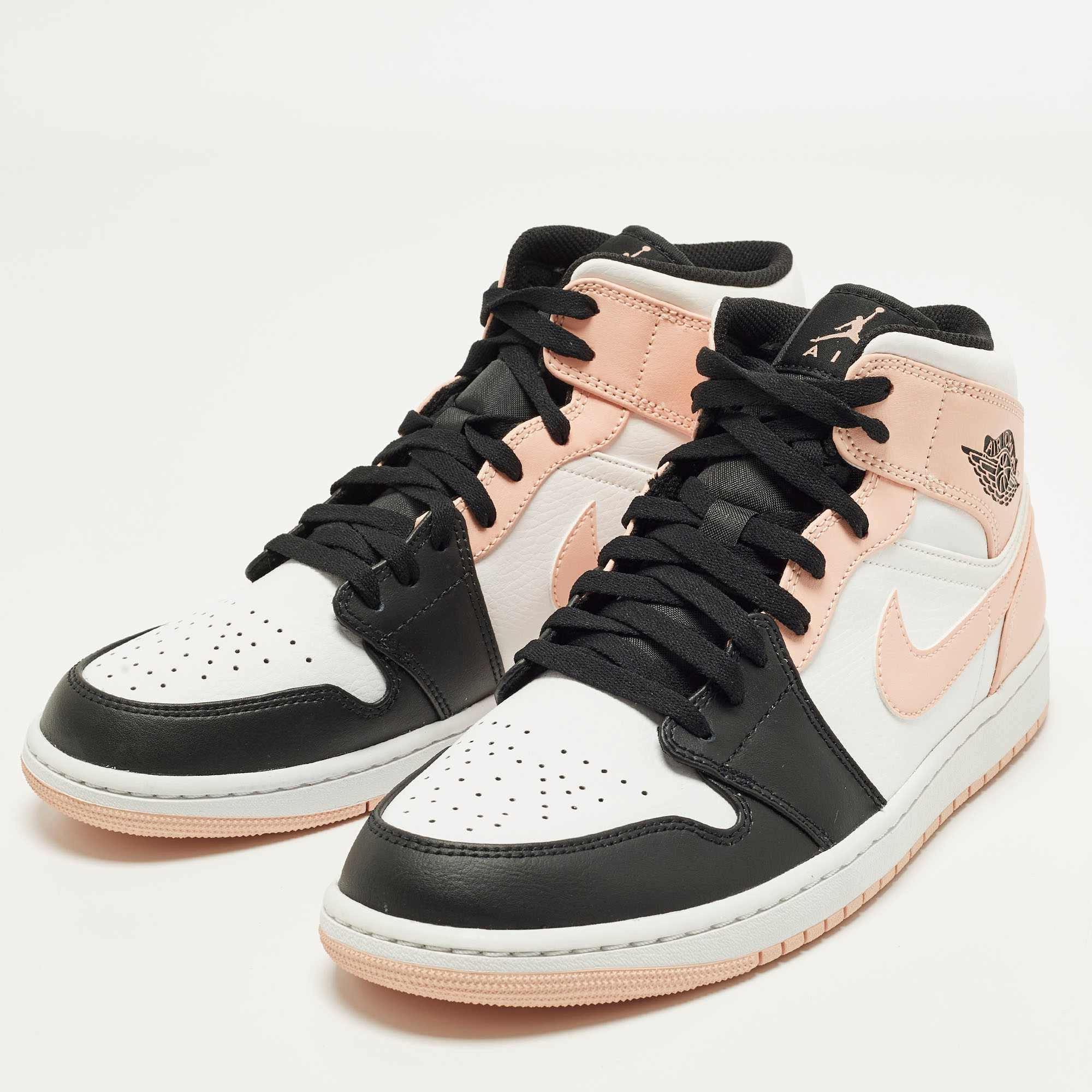 Jordan 1 Mid Air Jordans Jordan 1 Mid Arctic Orange Black