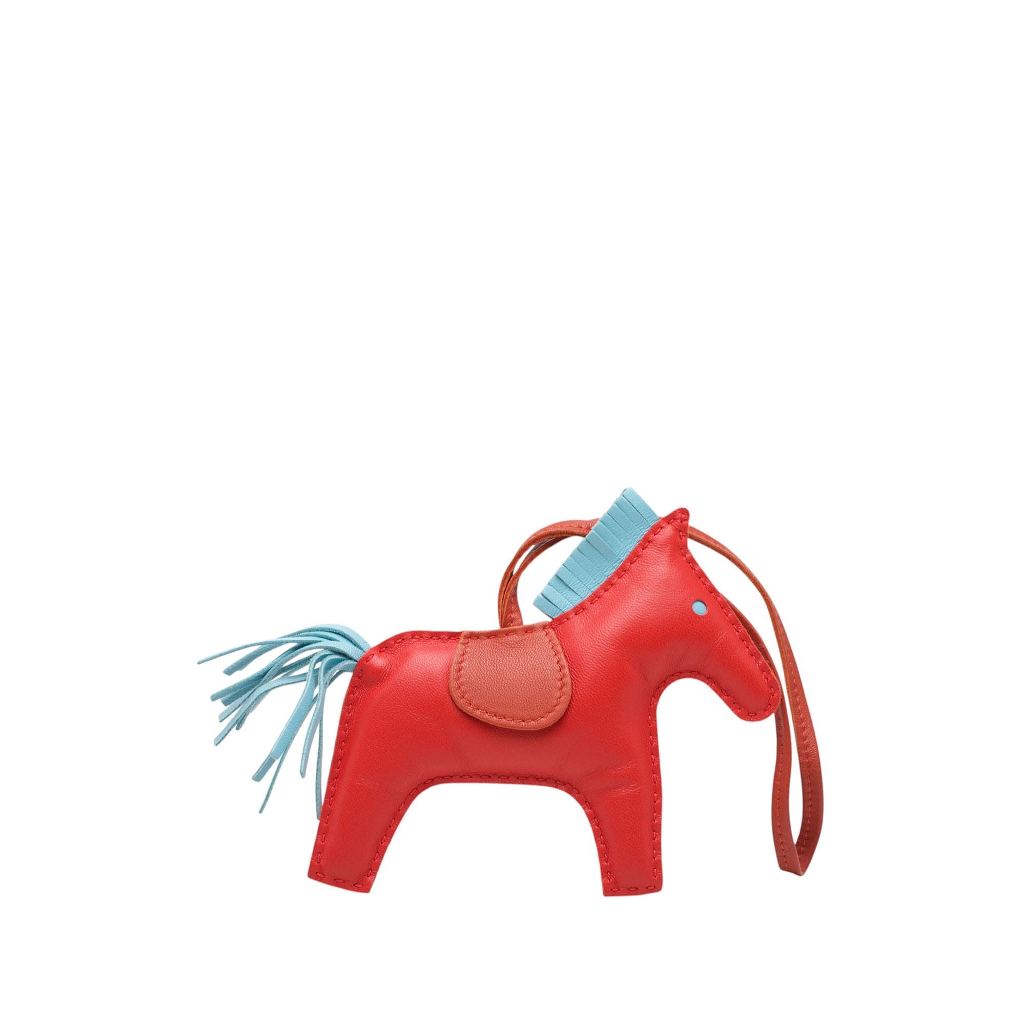 Hermès Milo Lambskin Grigri Rodeo Bag Charm MM