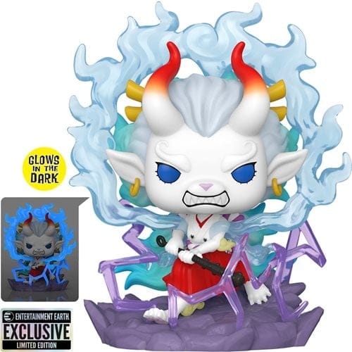 Funko Pop! 1596 - One Piece Yamato Glow - in - the - Dark Deluxe Vinyl Figure - Entertainment Earth Exclusive