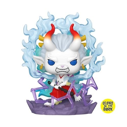 Funko Pop! 1596 - One Piece Yamato Glow - in - the - Dark Deluxe Vinyl Figure - Entertainment Earth Exclusive