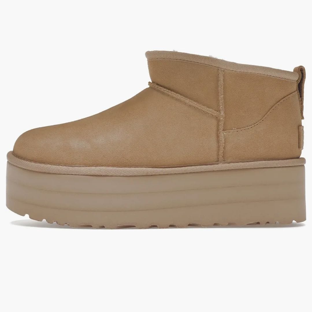 UGG Classic Ultra Mini Platform Boot Driftwood (women's)