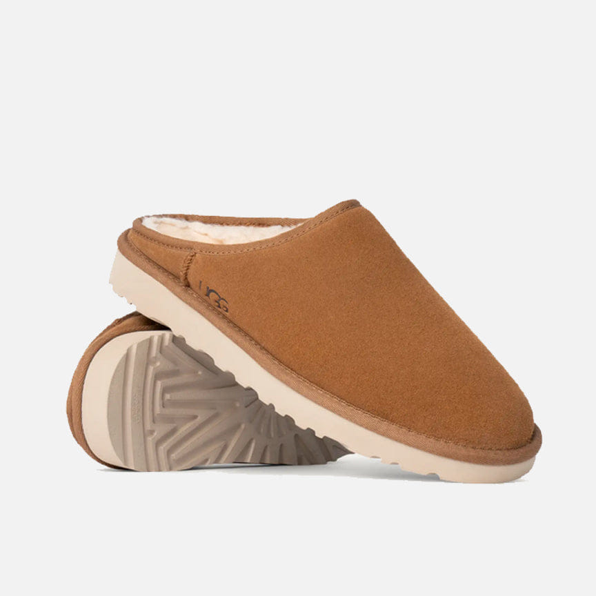 UGG MENS CLASSIC SLIP - ON - CHESTNUT