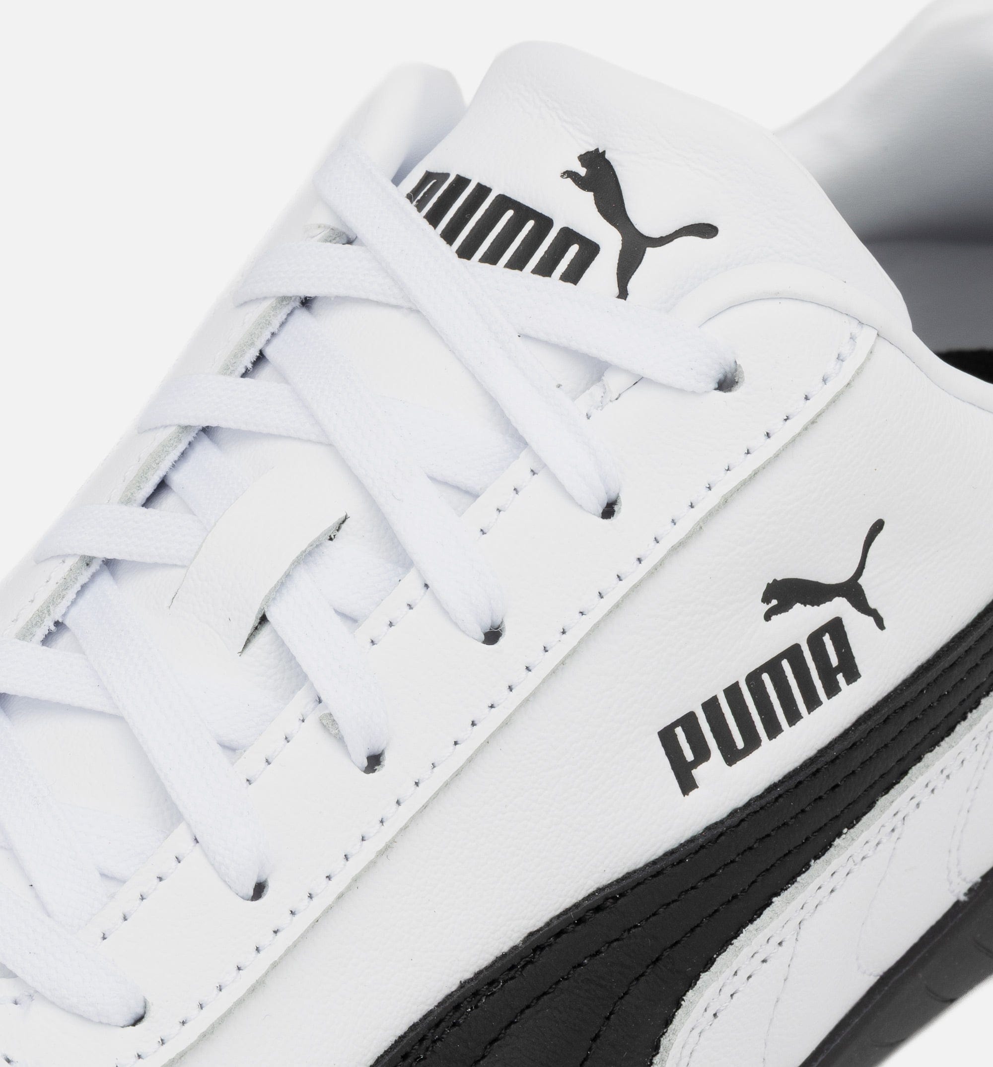PUMA Speedcat Leather Mens Lifestyle Shoe - Black/White