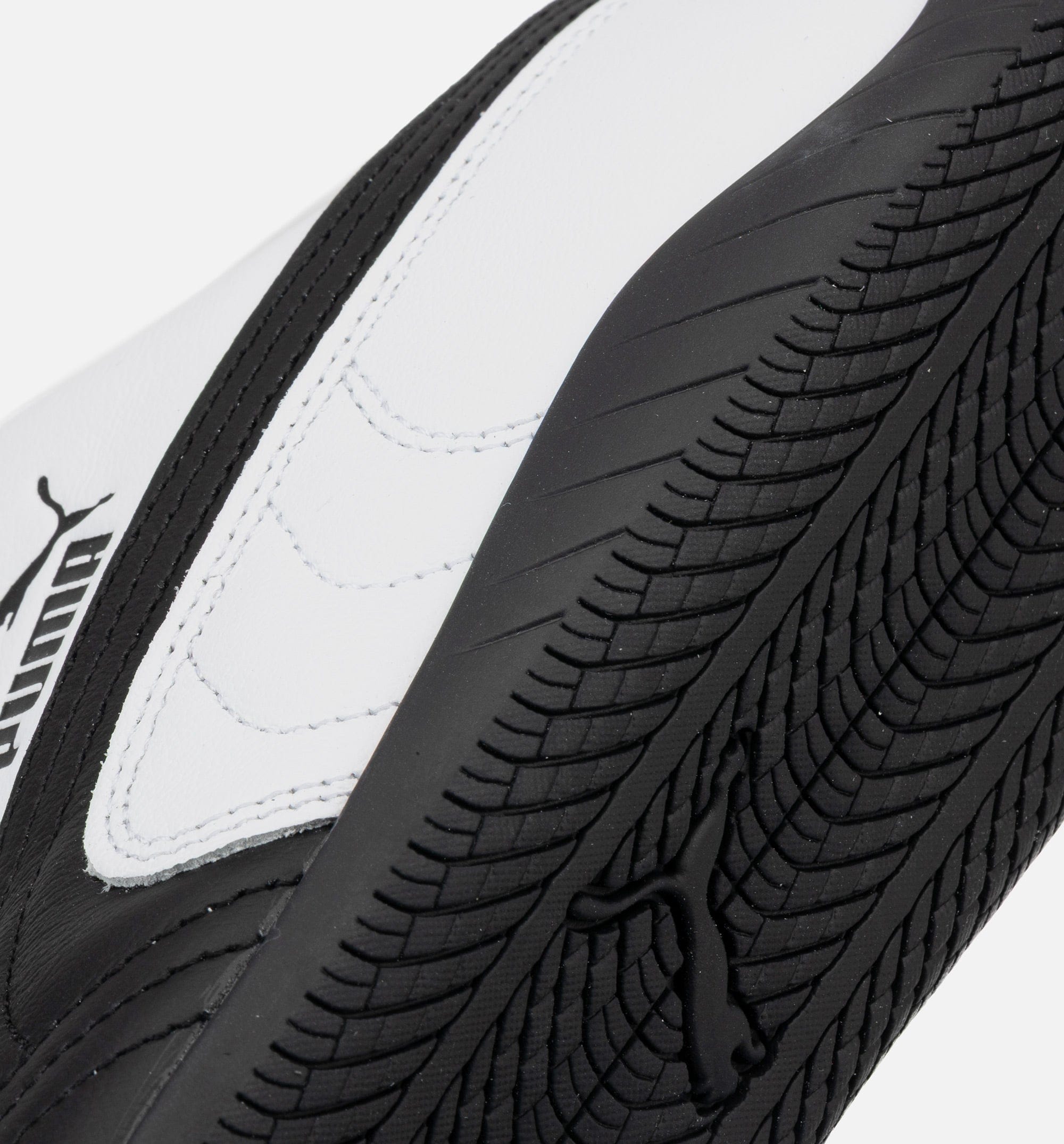 PUMA Speedcat Leather Mens Lifestyle Shoe - Black/White