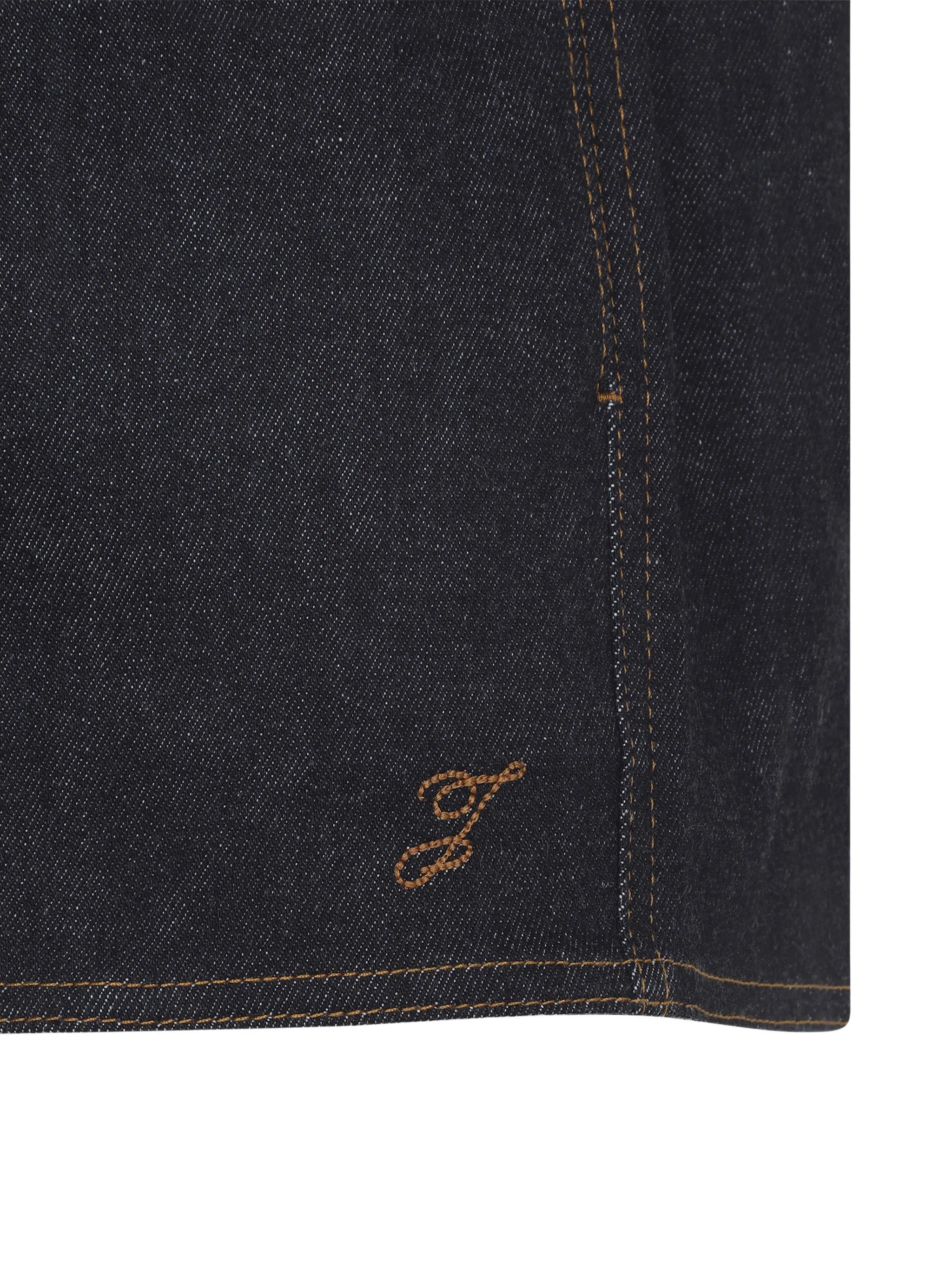 Jacquemus Amelo de - Nîmes logo - embroidered shorts