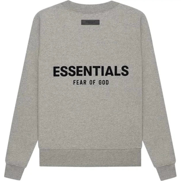 Fear Of God Essentials Dark Oatmeal Crewneck