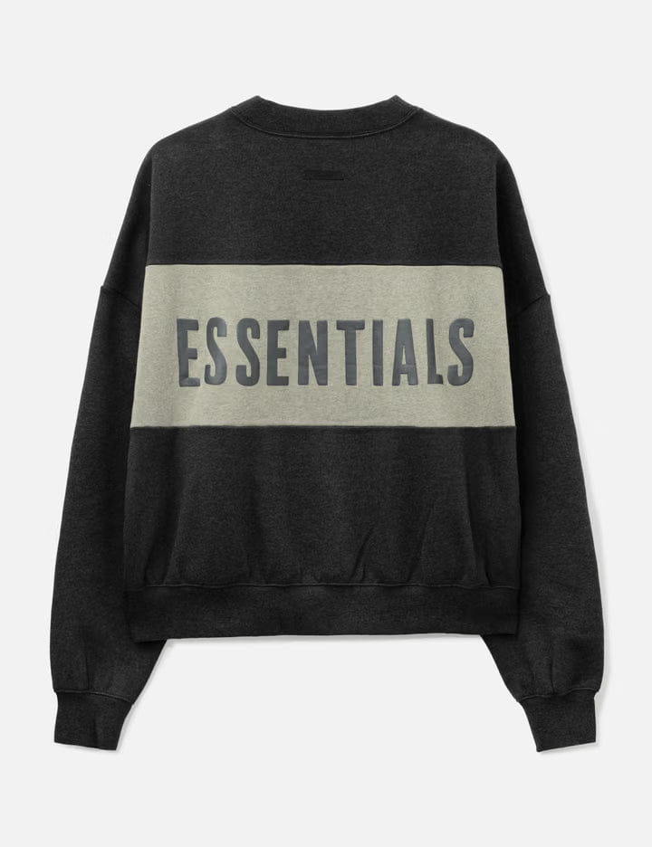 Fear of God Essentials Cropped Relaxed Panelled Sweatshirt