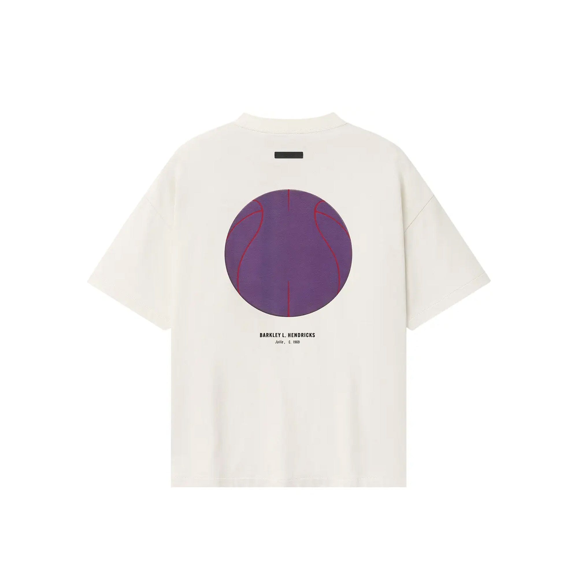 Fear of God Essentials x Lakers x Barkley Hendricks Mens 90's T-Shirt