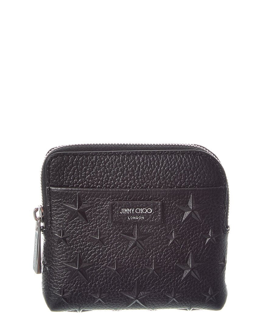 Jimmy Choo Compact Zip Leather Card Case