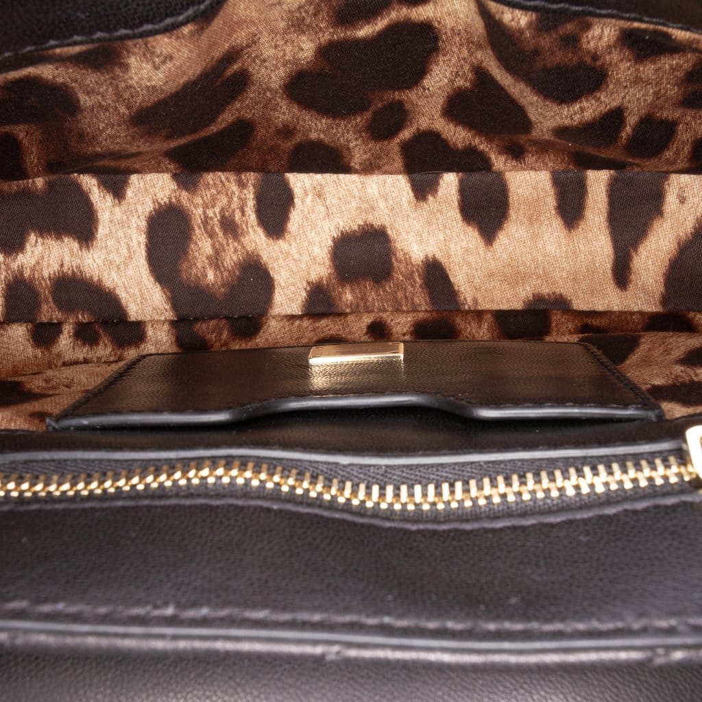Dolce & Gabbana Small Quilted Lambskin Lop Shoulder Bag