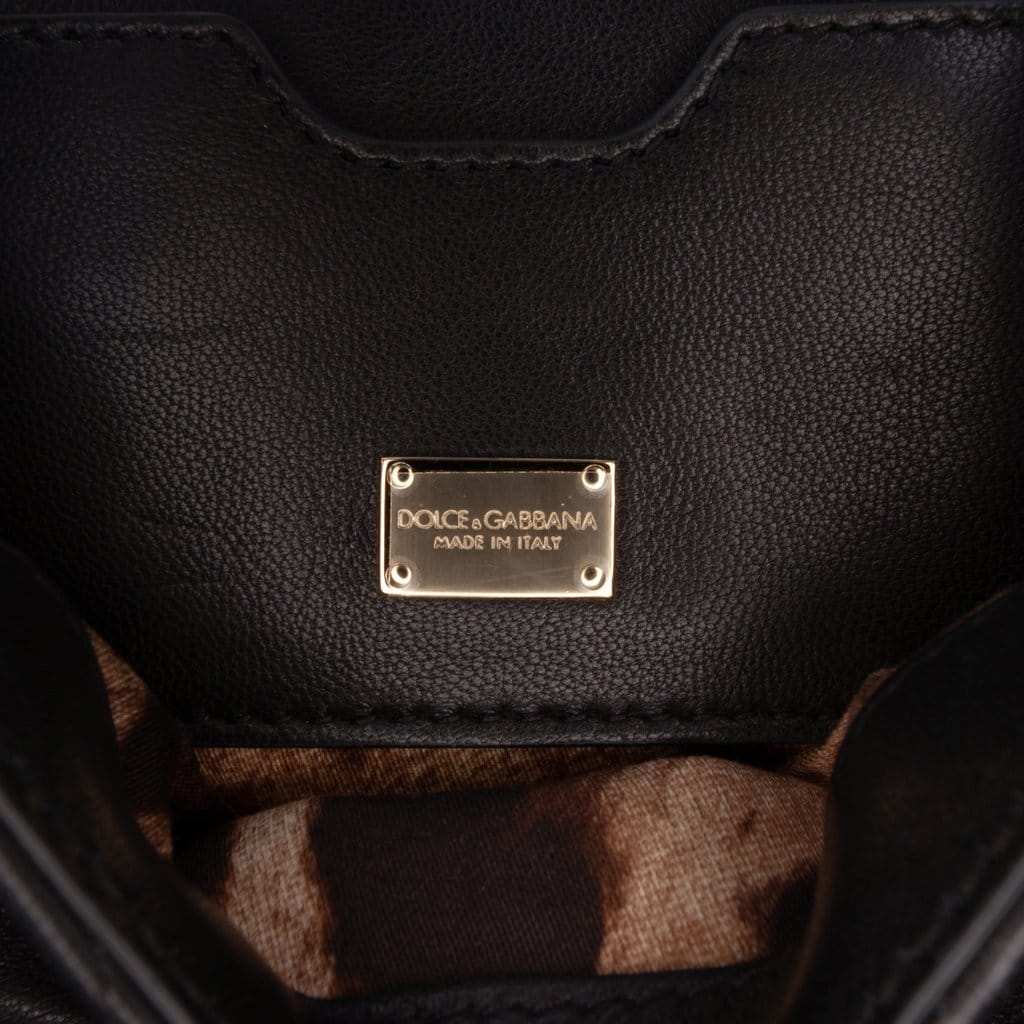 Dolce & Gabbana Small Quilted Lambskin Lop Shoulder Bag