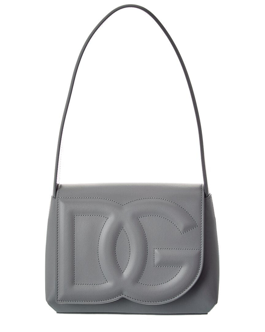 Dolce & Gabbana Dg Logo Leather Shoulder Bag