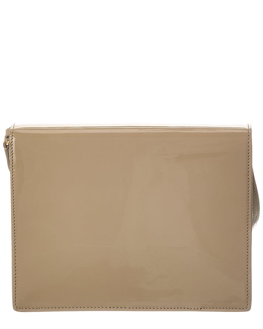 Dolce & Gabbana Logo Patent Shoulder Bag