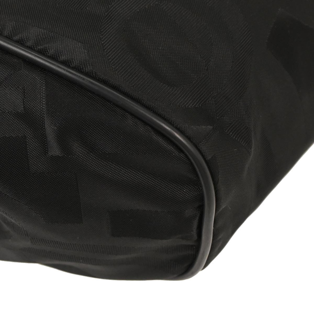 Salvatore Ferragamo Black Nylon Gancini Pouch Handbag