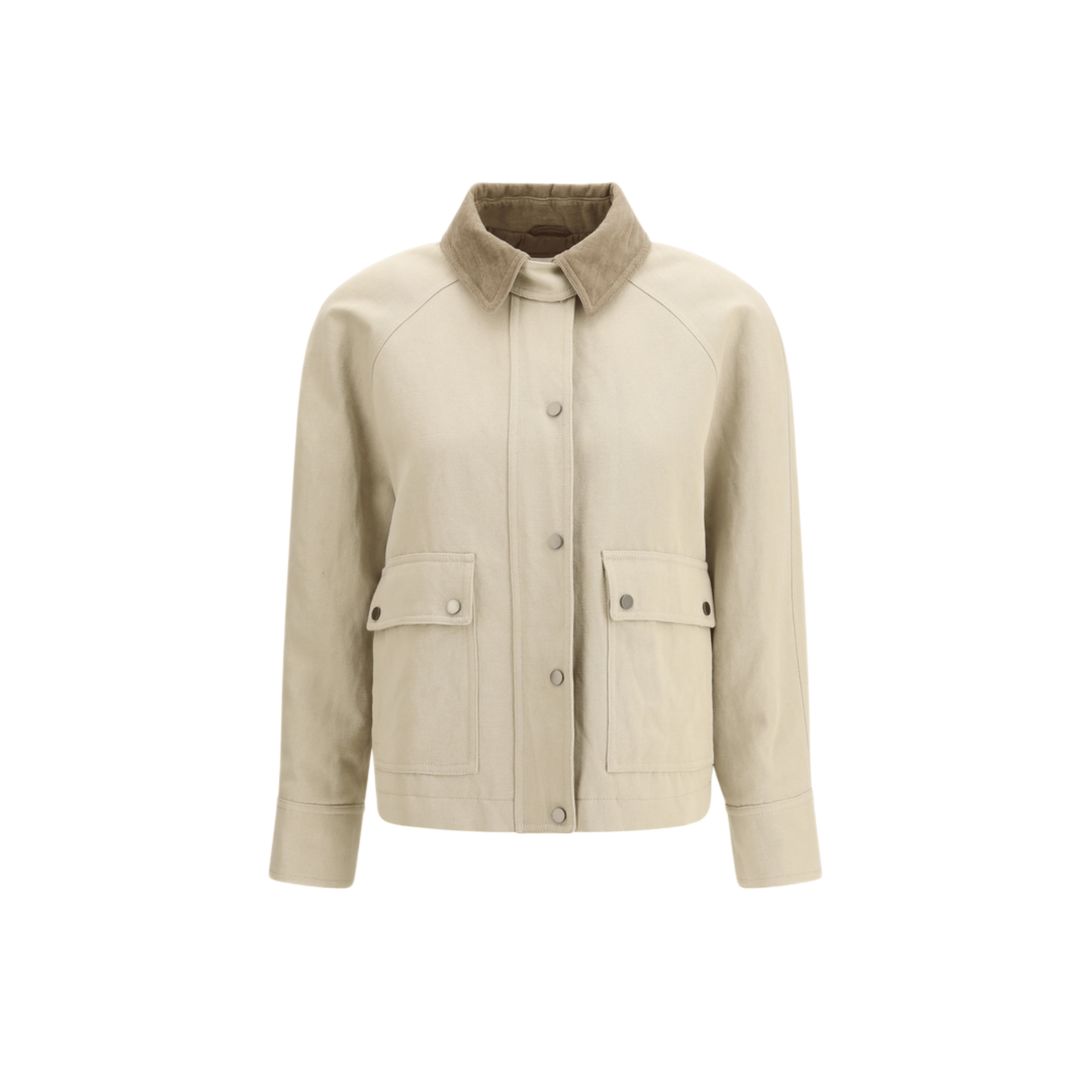 Brunello Cucinelli Cotton - Linen Canvas Jacket