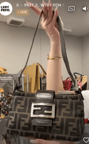 Fendi Canvas × Leather Brown Zucca Mini One Shoulder B0708RB38U
