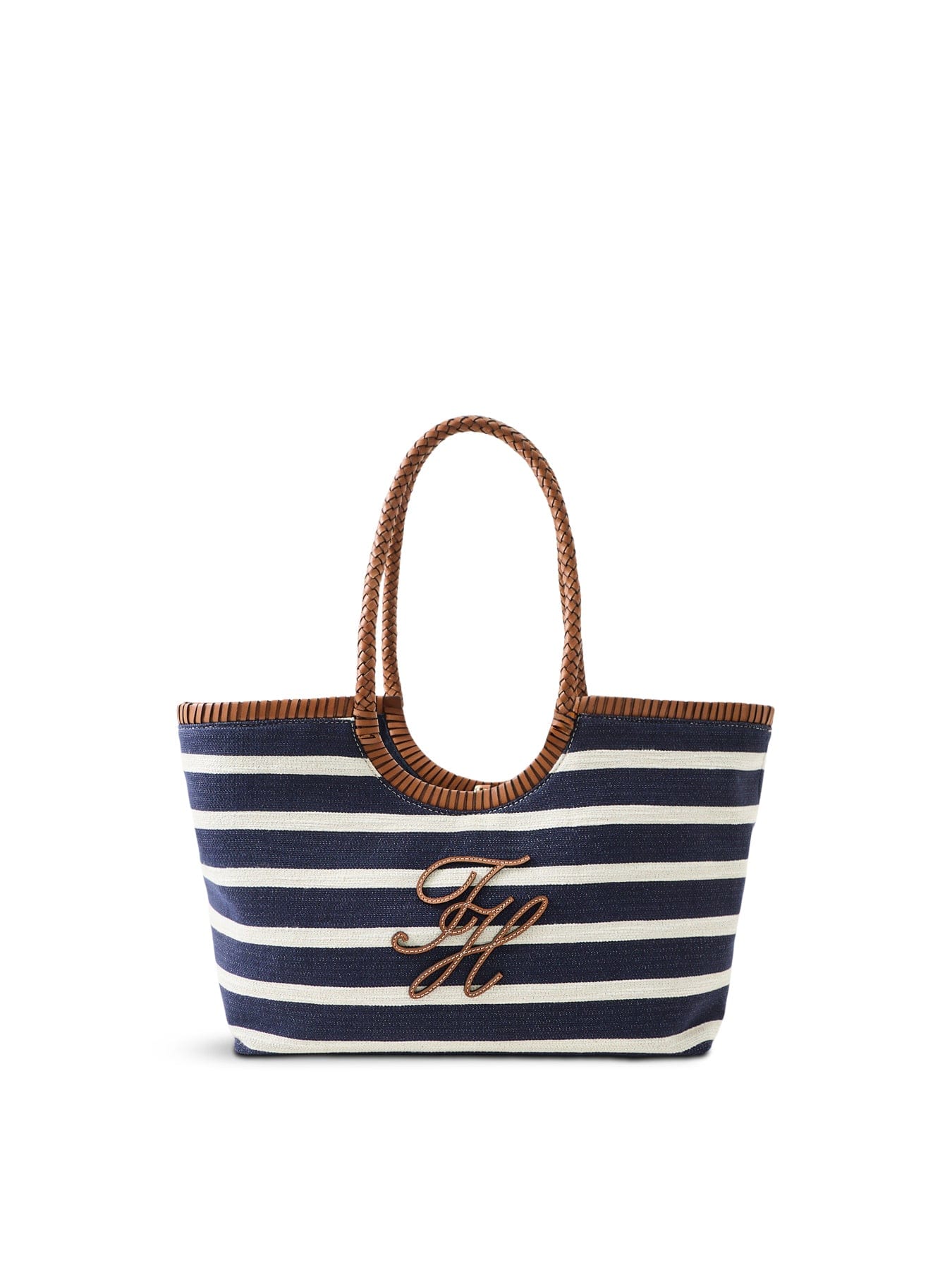 Tommy Hilfiger Elev Summer Stripe Tote Bag Blue