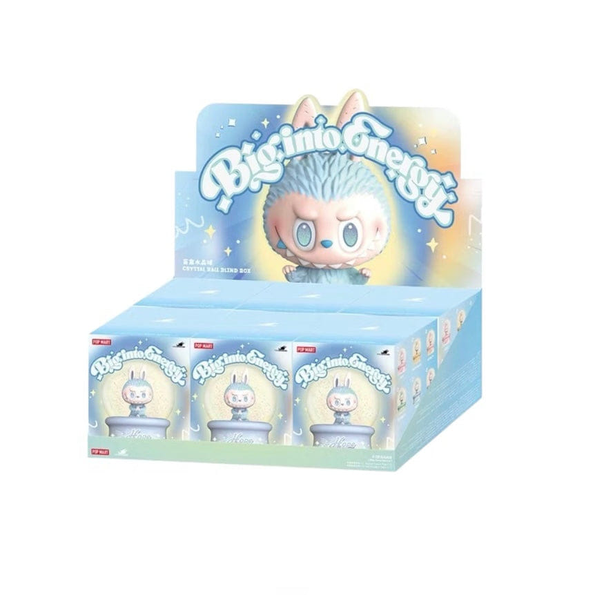 Pop Mart Labubu The Monster Big Into Energy Seriers Crystal Ball Sealed Case Set (6 Blind Box