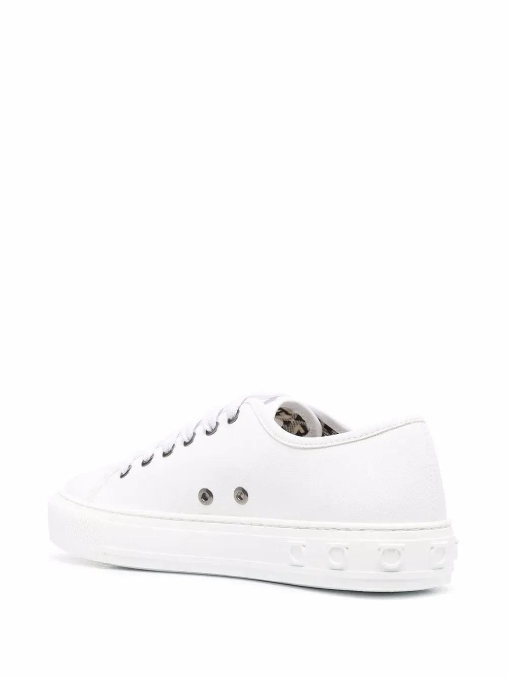 Ferragamo Embossed - Logo Low - Top Sneakers