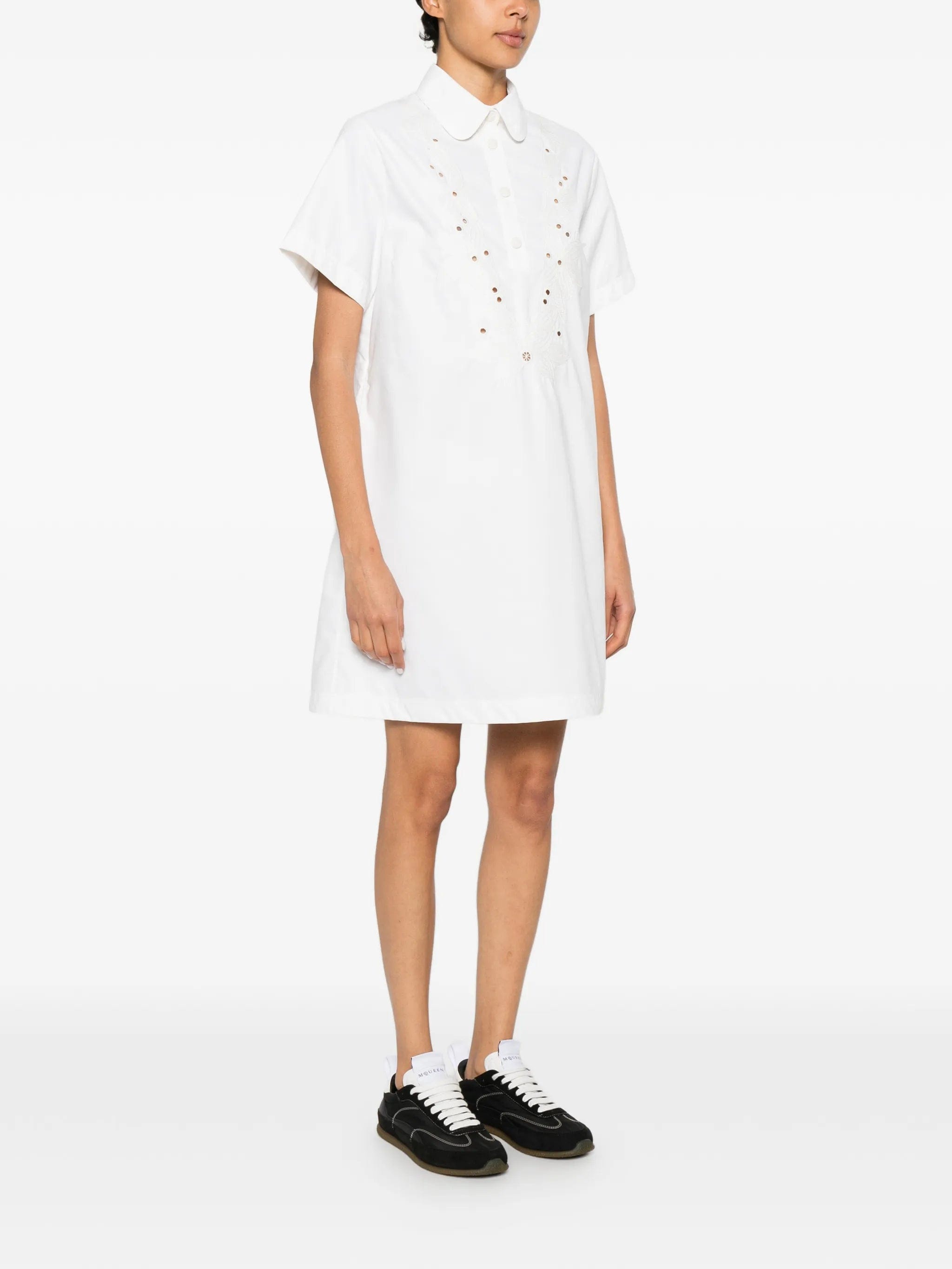 Moncler short - sleeves mini dress
