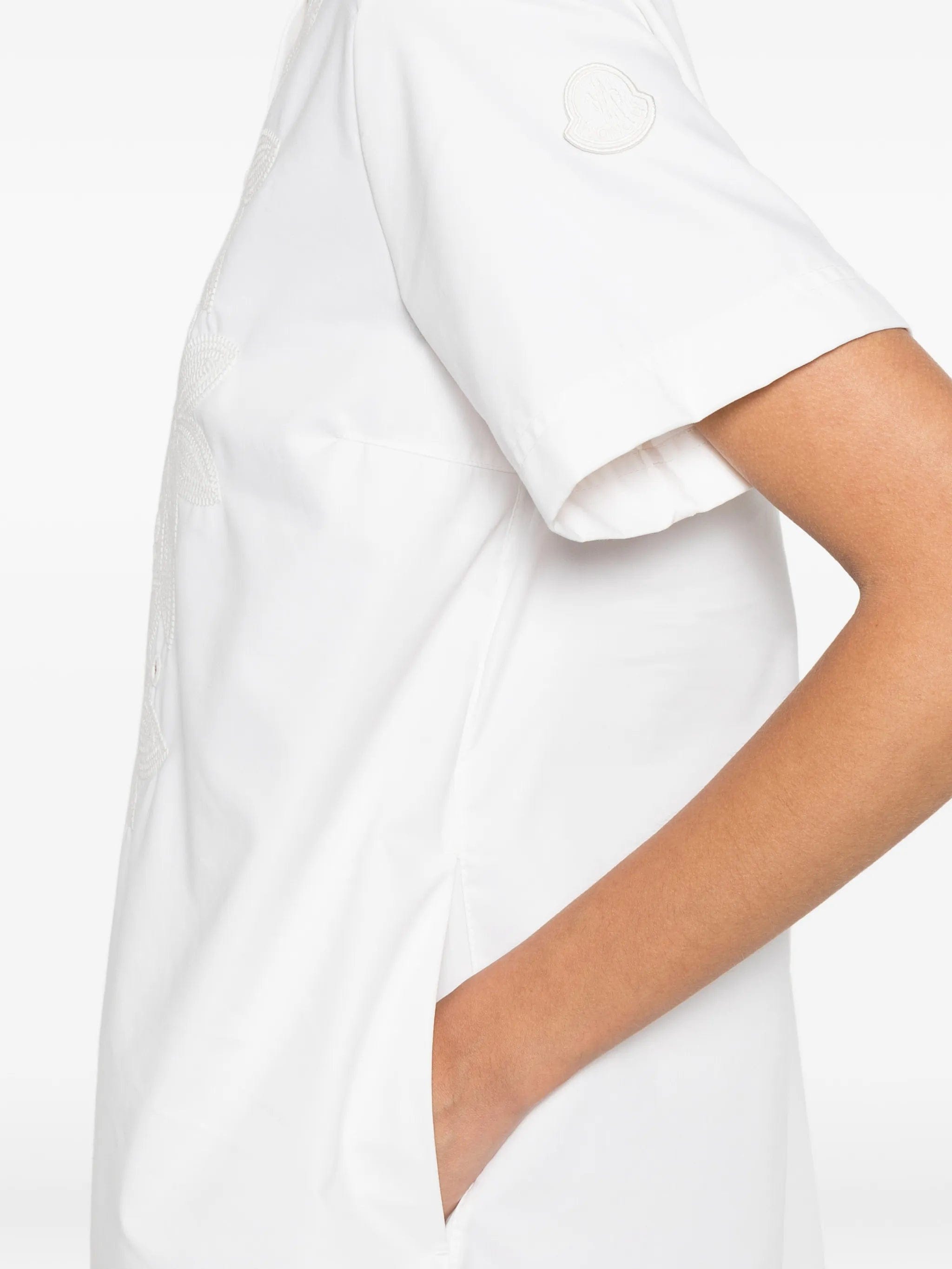 Moncler short - sleeves mini dress