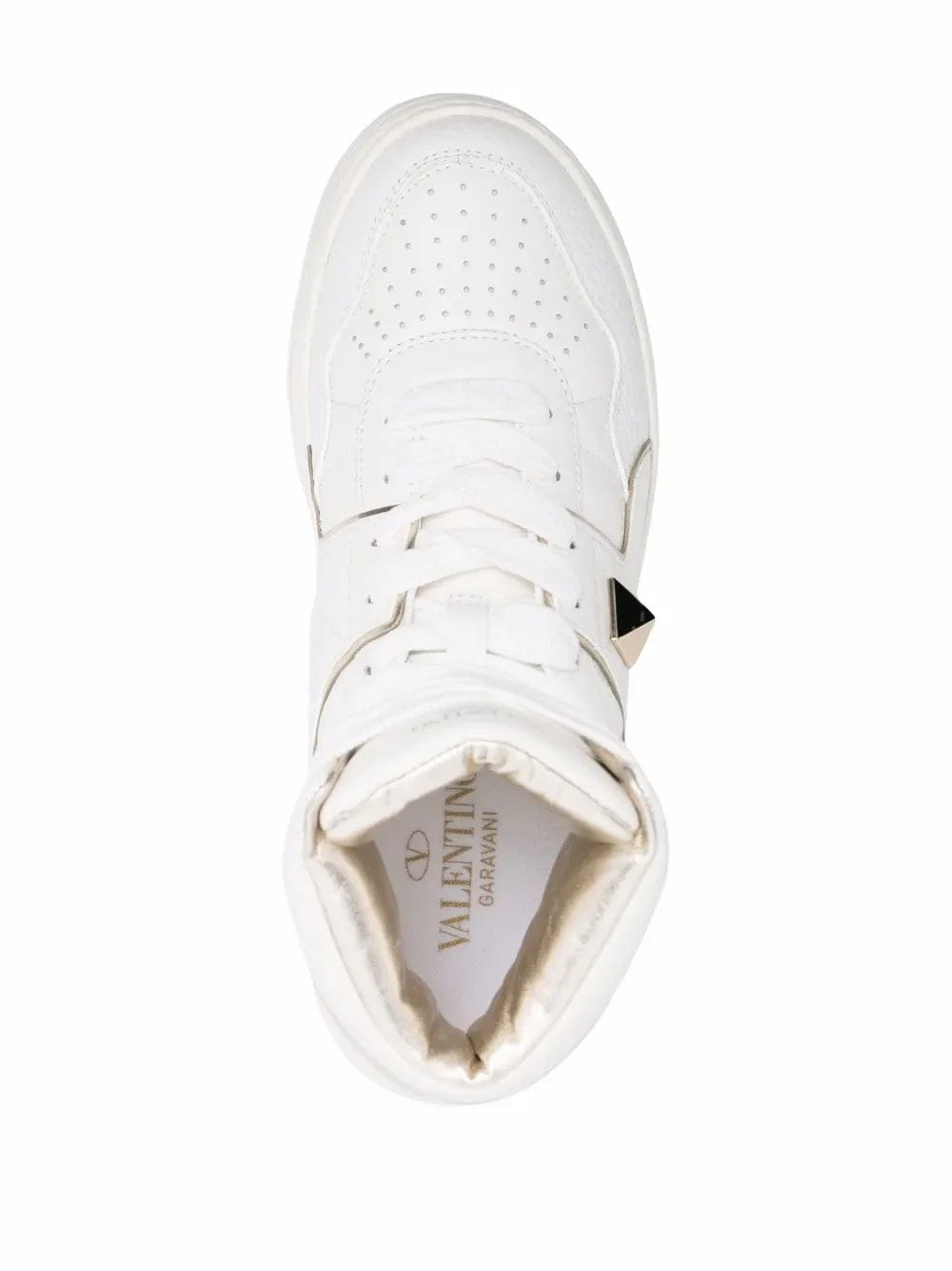 Valentino Garavani Roman Stud - Embellishment Lace - Up Sneakers