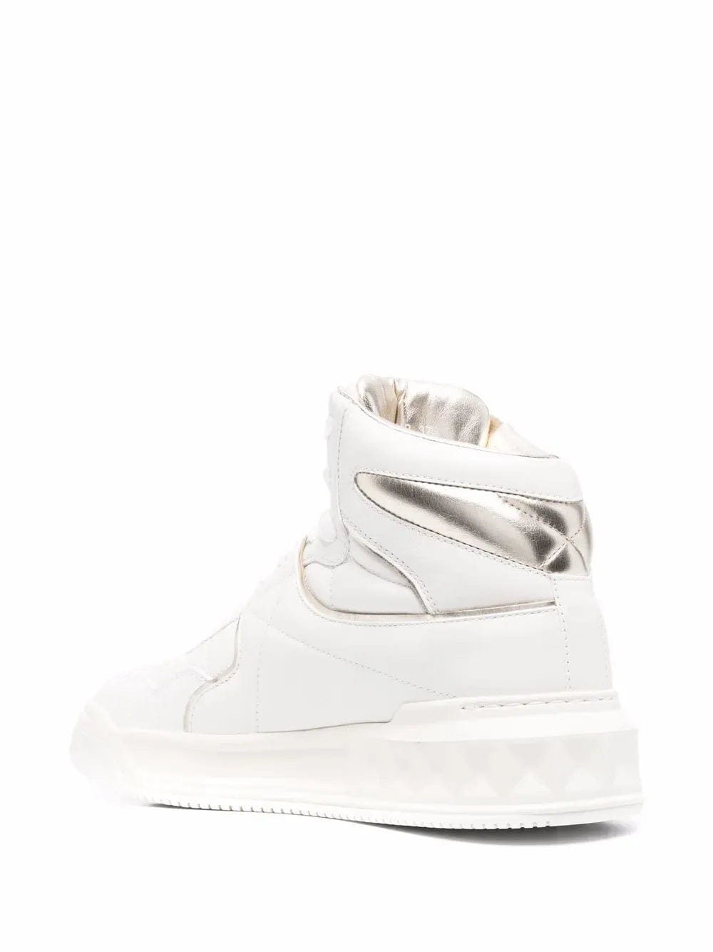 Valentino Garavani Roman Stud - Embellishment Lace - Up Sneakers