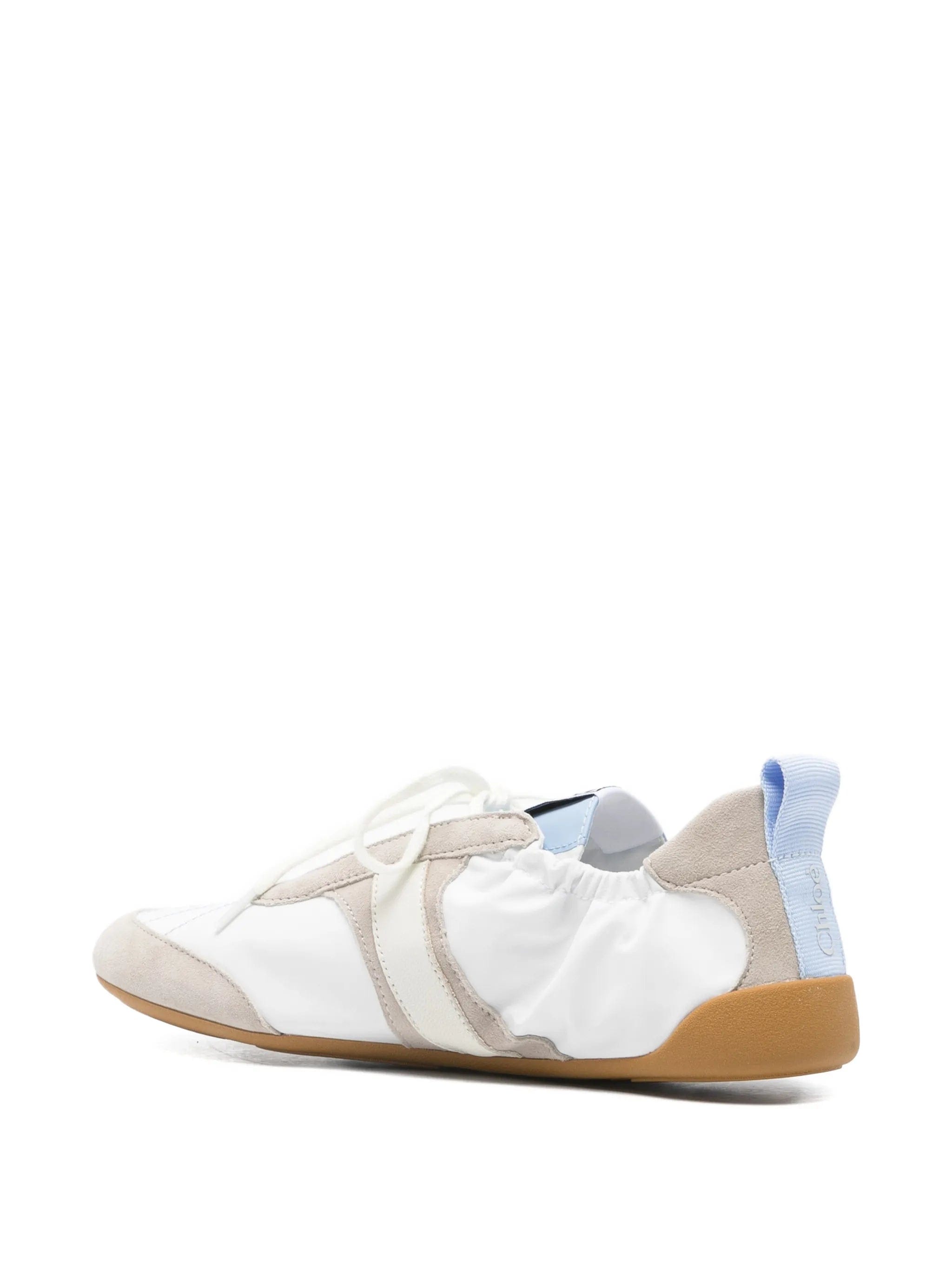 Chloé Kick suede - panelled sneakers