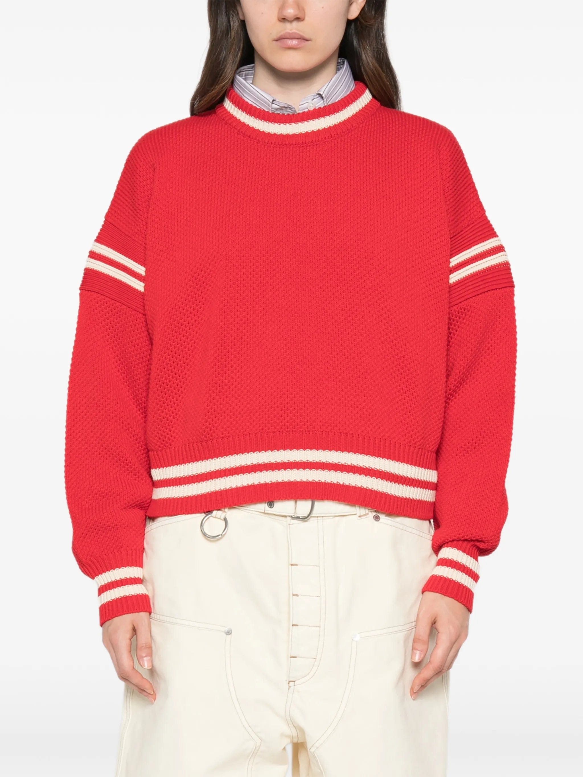 Golden Goose long - sleeve round - neck sweater