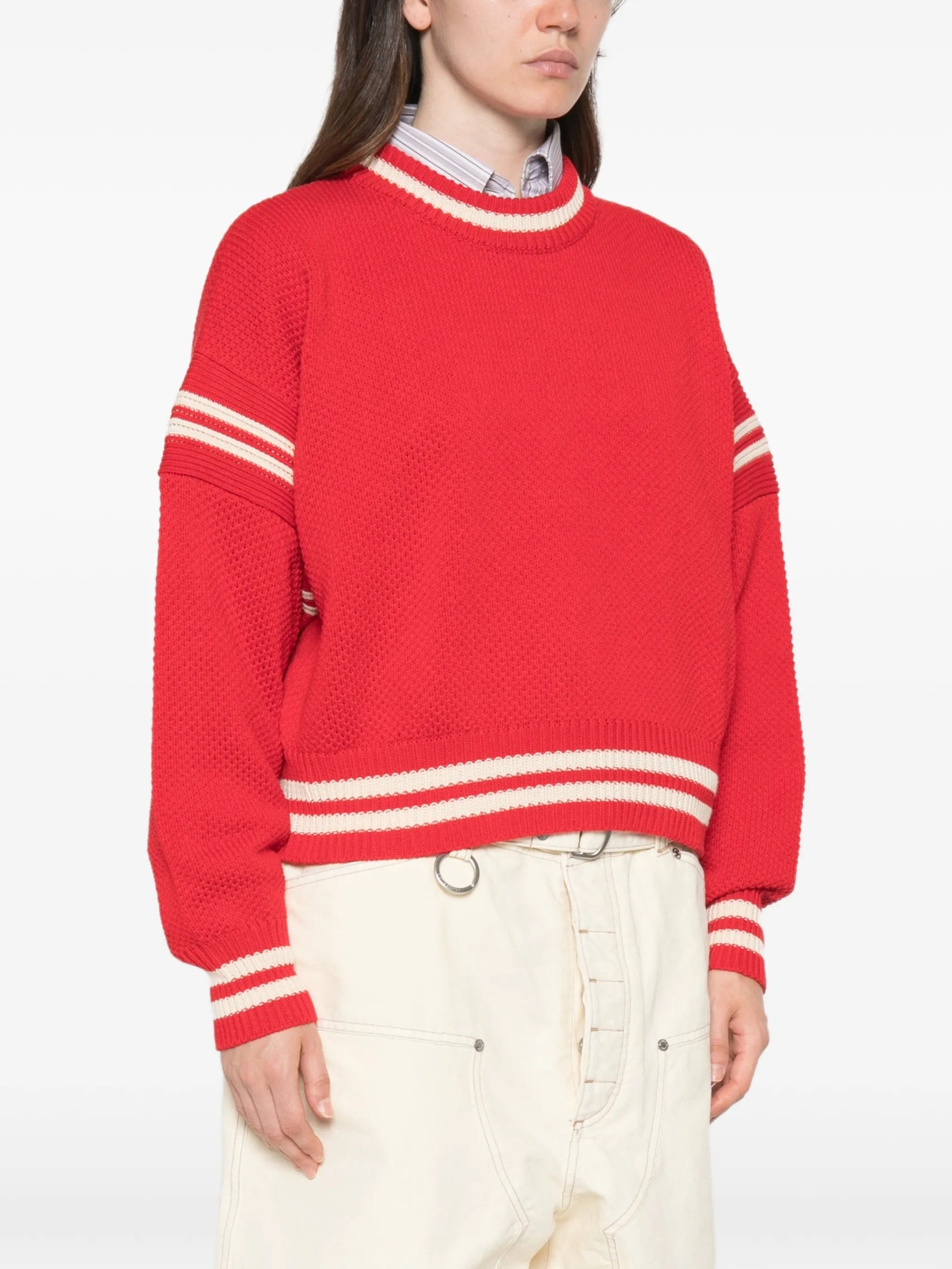 Golden Goose long - sleeve round - neck sweater