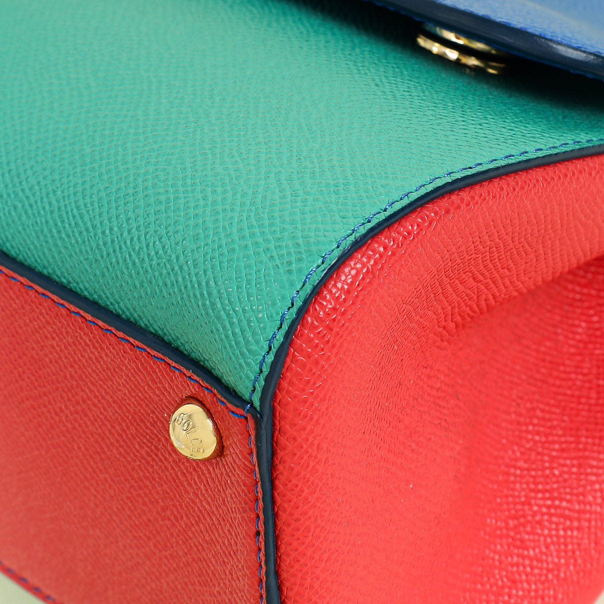 Dolce & Gabbana Tricolor Sicily Medium Bag
