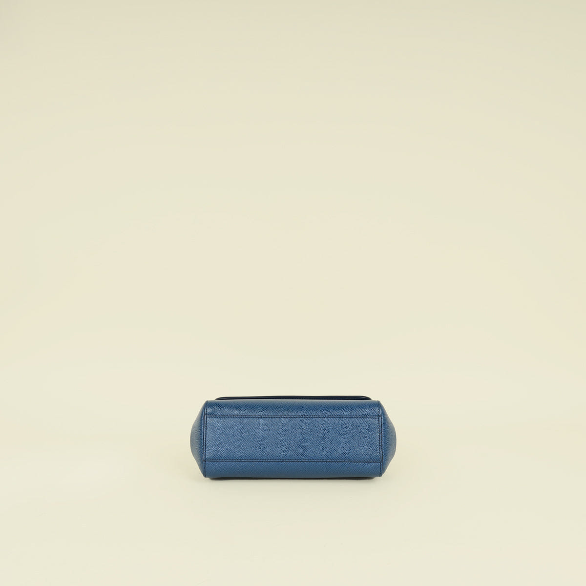 Dolce & Gabbana Blue Studded Handle Sicily Small Bag