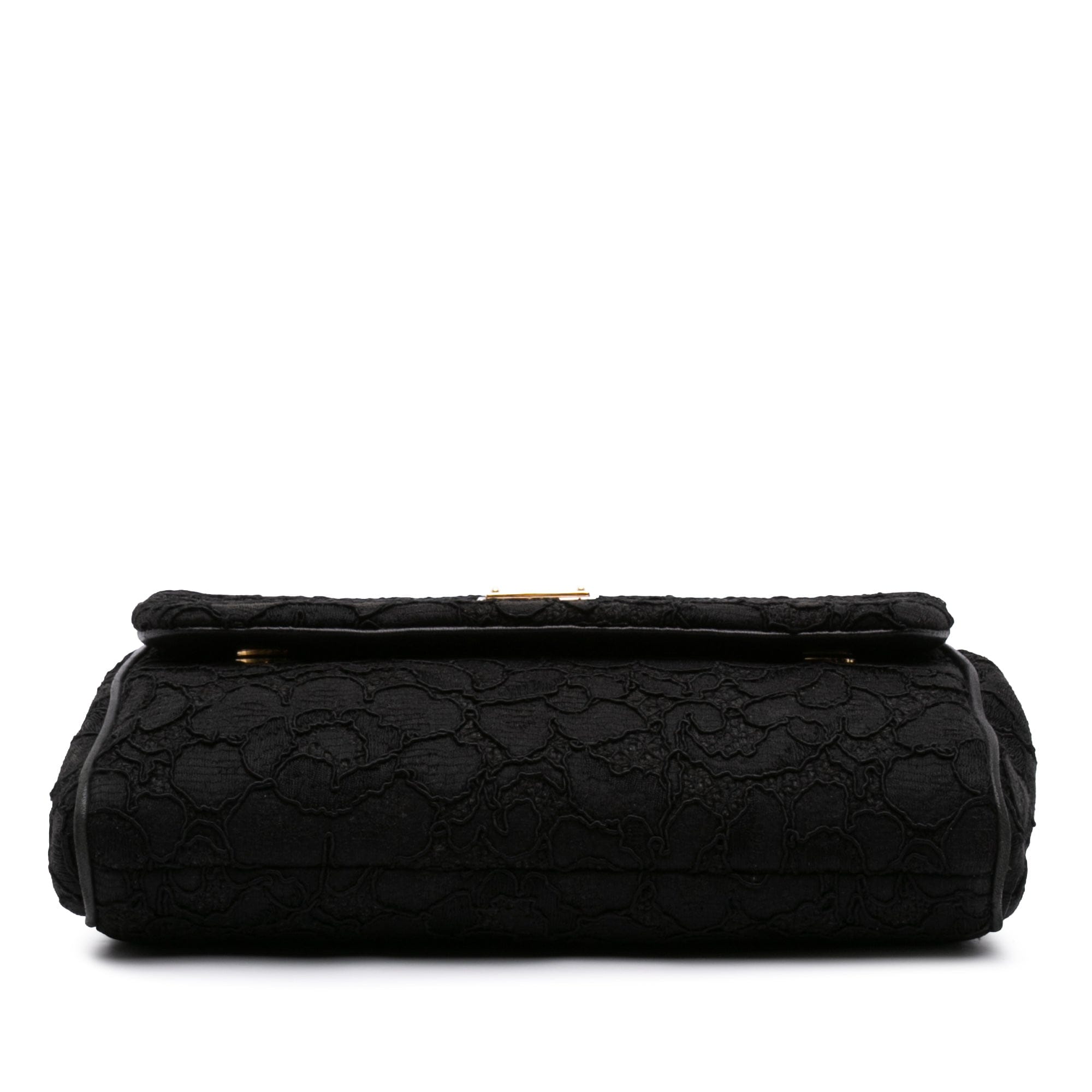 Dolce & Gabbana Medium Embroidered Lace Miss Sicily Satchel