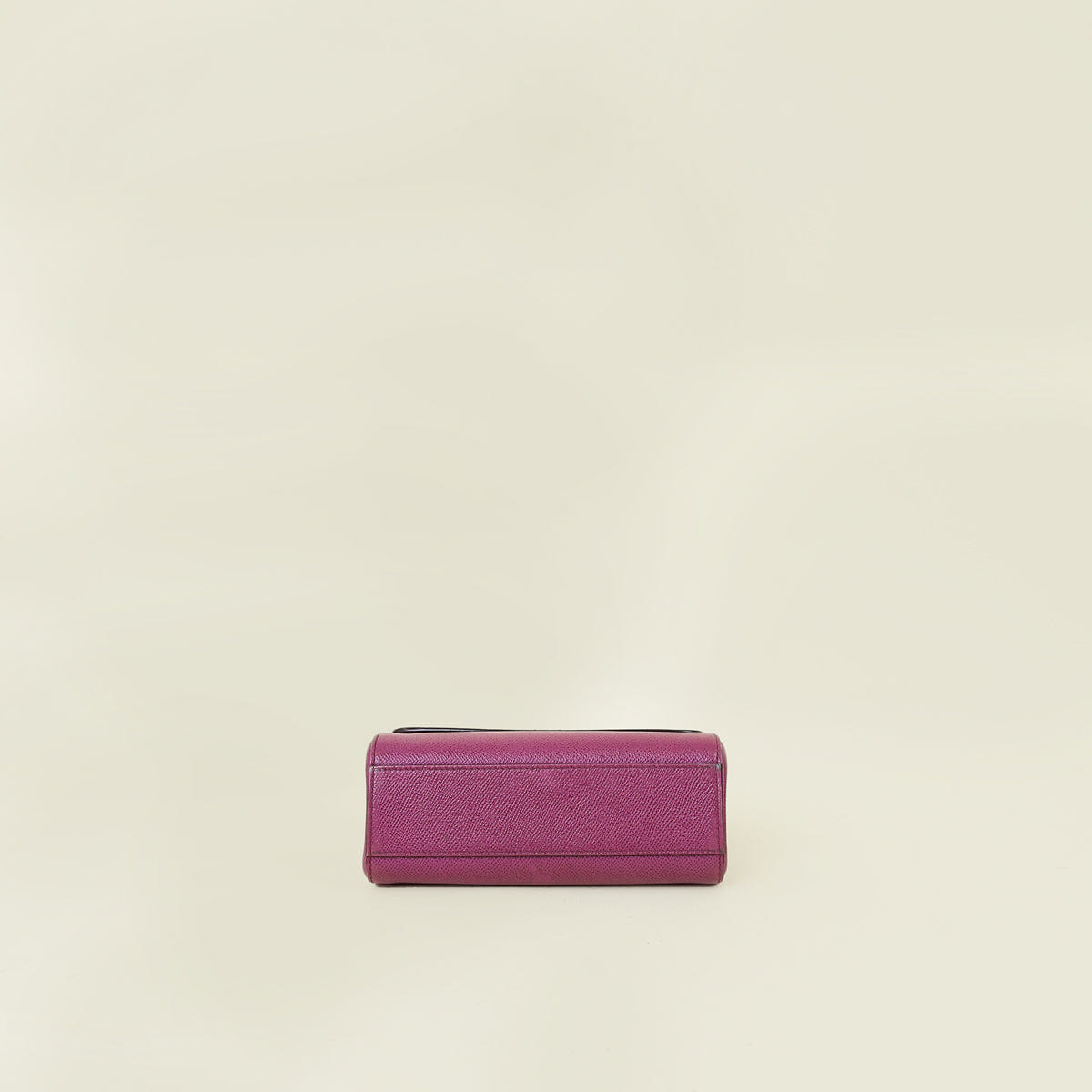 Dolce & Gabbana Dark Magenta Dauphine Sicily Small Bag